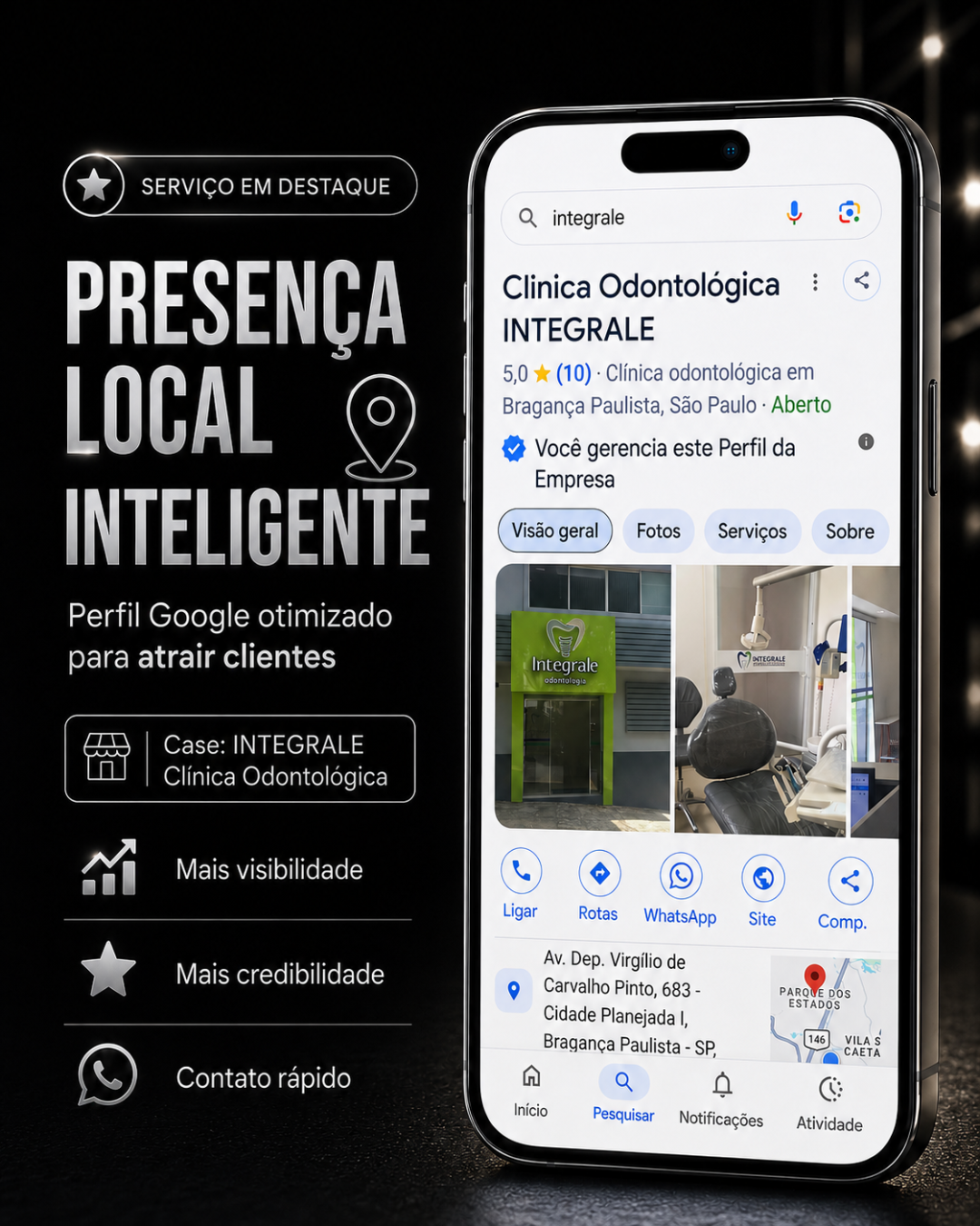 PRESENÇA LOCAL - INTEGRALE
