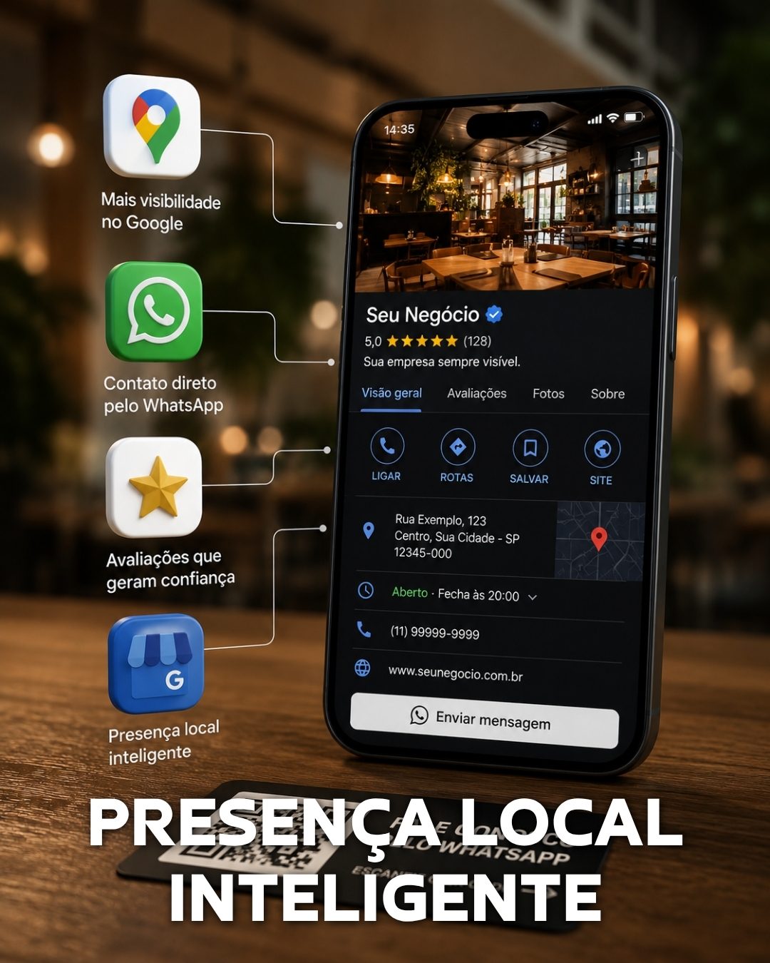PRESENÇA LOCAL INTELIGENTE - ARTE ATT